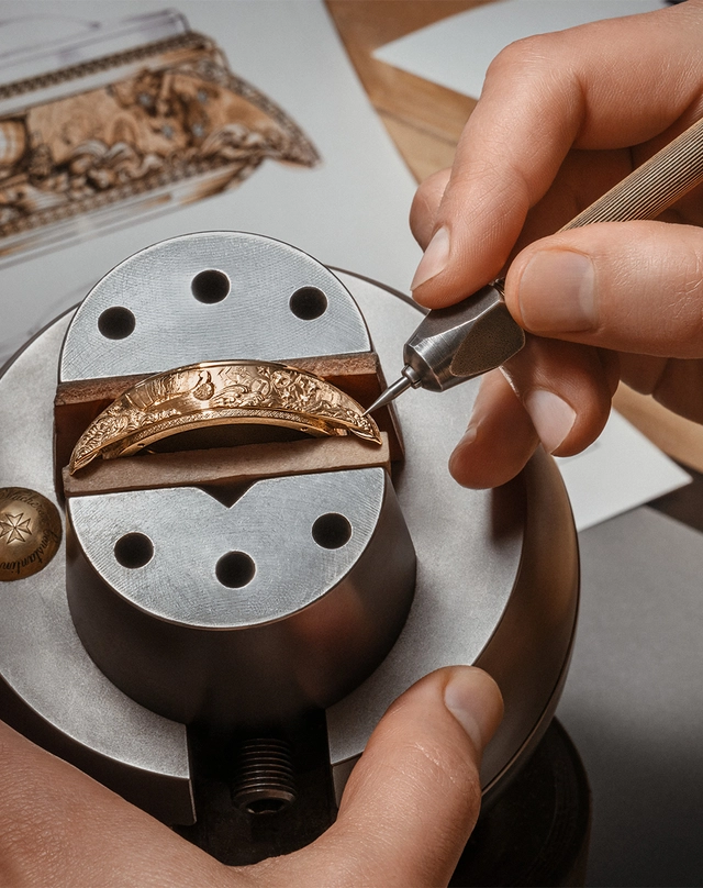 Vacheron Constantin – Les Cabinotiers Armillary Tourbillon „Myth of the Pleiades“, Handaufzugsuhr aus Gold mit Tourbillon