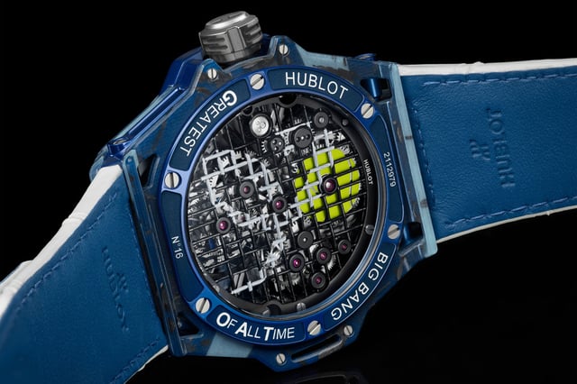 Hublot: Big Bang Tourbillon Novak Djokovic GOAT Edition Blue Boden