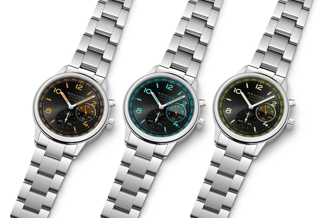 Nomos Glashütte Club Sport Neomatik Weltzeit Night Navigation drei Modelle