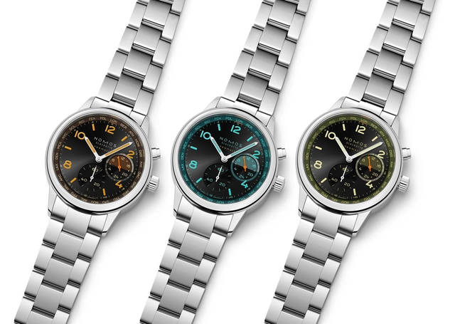 Nomos Glashütte Club Sport Neomatik Weltzeit Night Navigation drei Modelle