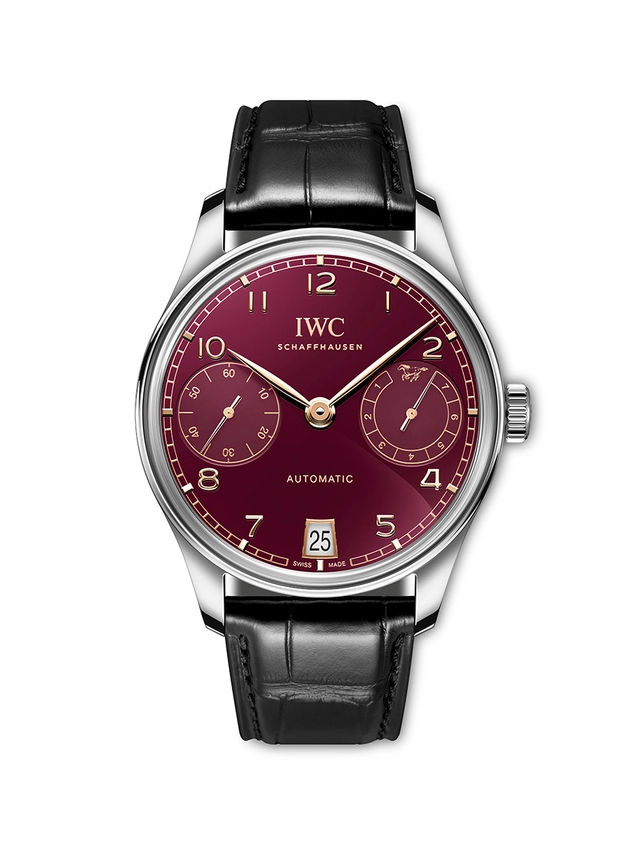 IWC Portugieser Automatic 42 Year of the Horse, Uhr vor weissem Hintergrund