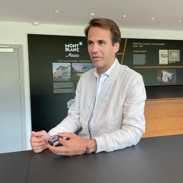 WatchTime Uhrenreise Schweiz 2025 Montblanc Laurent Lecamp