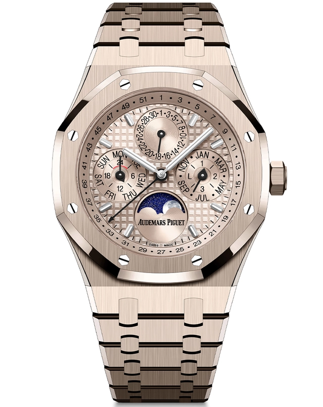 Audemars Piguet – Royal Oak Ewiger Kalender, Komplikationsuhr mit Perpetual Calender aus Gold