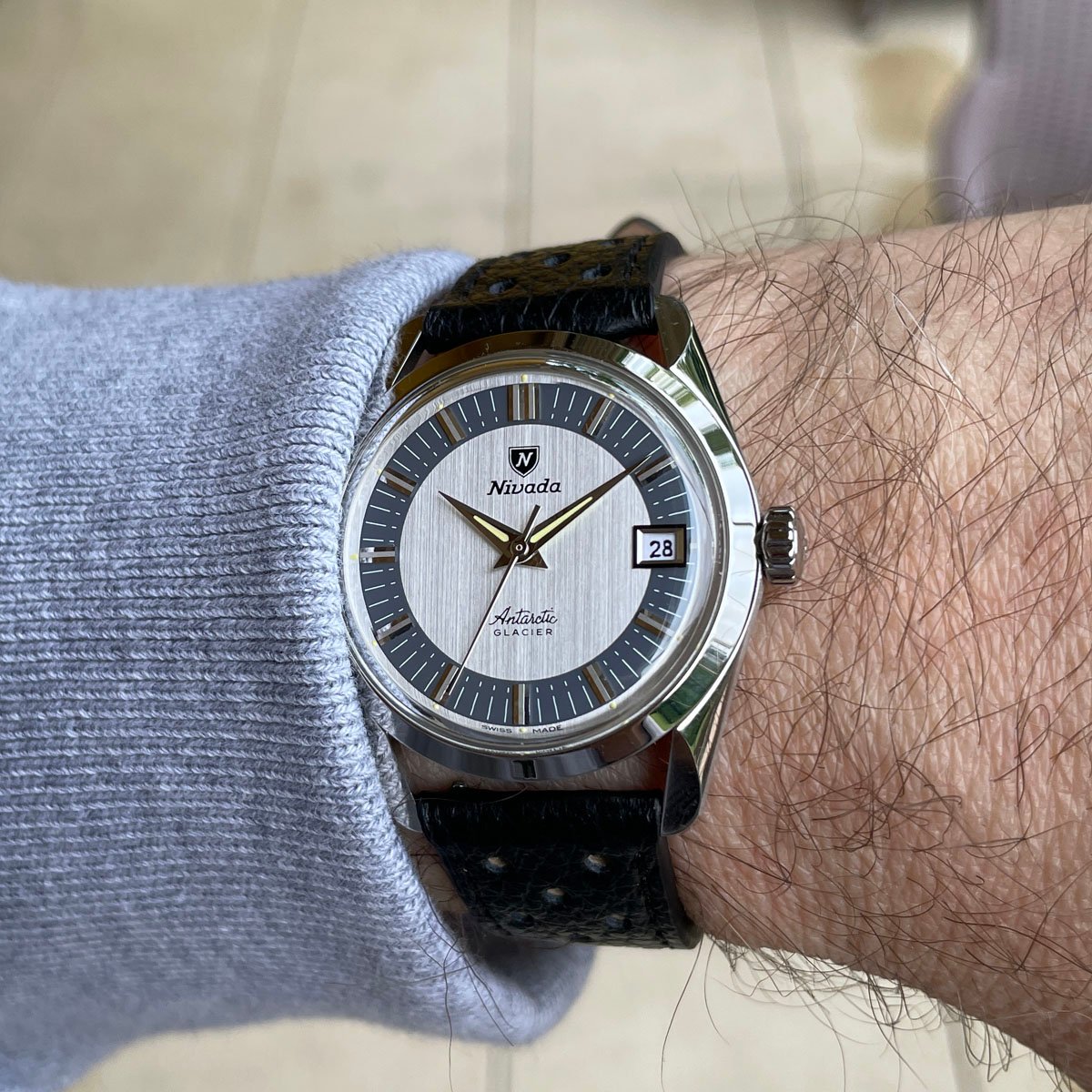 WatchTime Leserreise Genf 2026: Nivada Antarctic Glacier 35mm