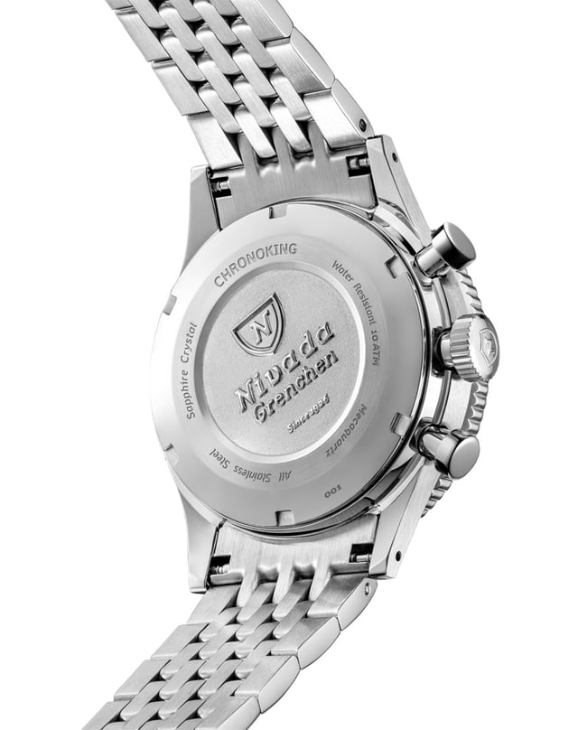 Nivada Grenchen: Chronoking Mecaquartz Racing Boden