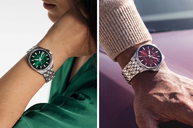 Junghans: Meister S 44mm in Rot und 36 mm in Tannengrün