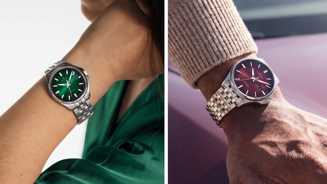 Junghans: Meister S 44mm in Rot und 36 mm in Tannengrün