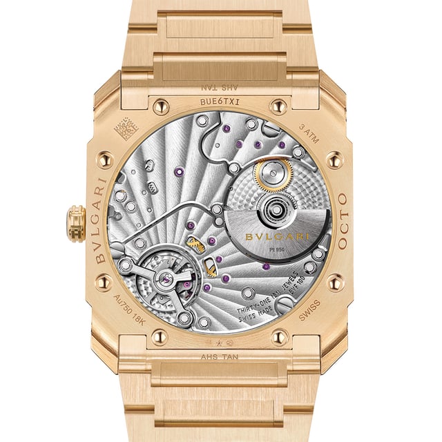 Bulgari Octo Finissimo 104120, Manufaktur-Automatikwerk BVF 100 mit Mikro-Rotor
