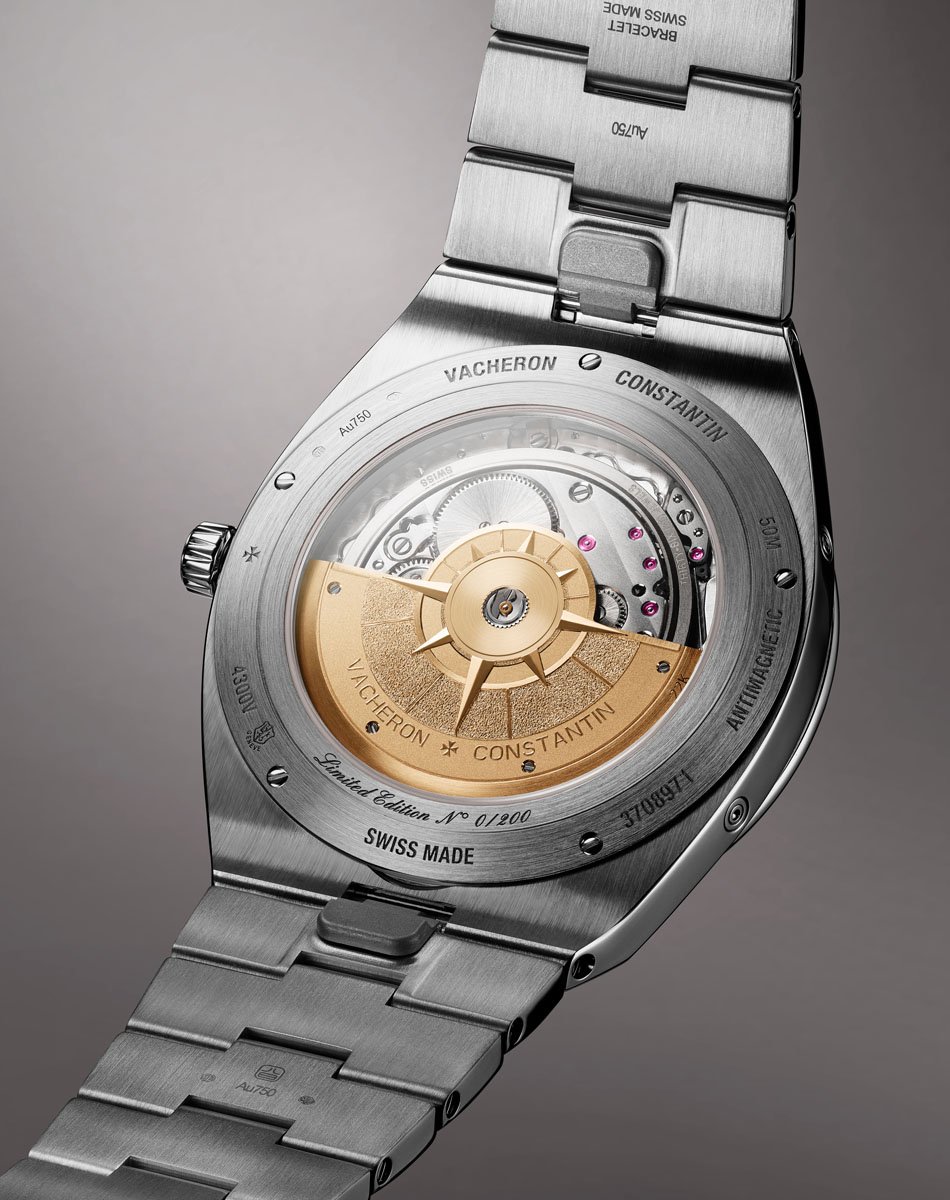 Vacheron Constantin: Overseas Ewiger Kalender extra-flach Azurblau Boden