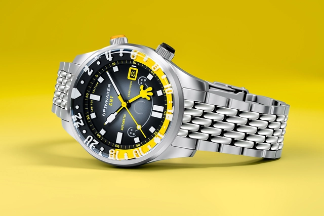 Spinnaker Bradner GMT Automatic SpongeBob SquarePants “Bubbly Grins”, Taucheruhr 