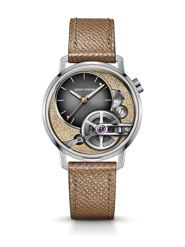 Armin Strom Tribute² Aurum, Frontansicht Uhr