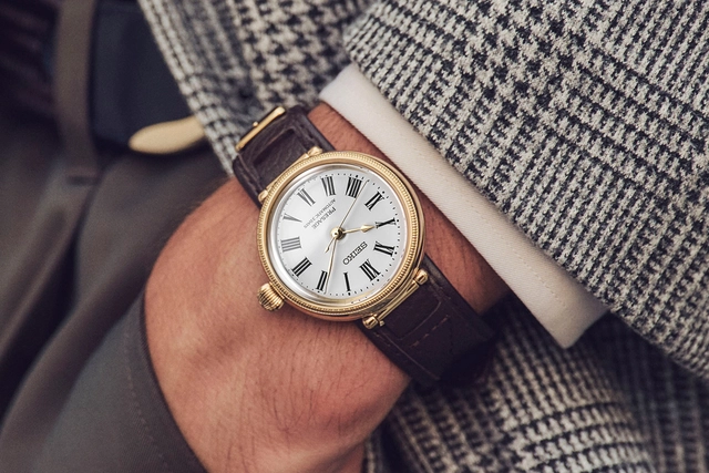 Seiko 145th Anniversary Limited Editions, Classic Series Craftsmanship Emaille Seiko 145th Anniversary Limited Edition SPB538