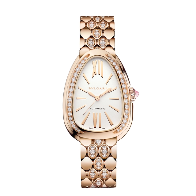 Bulgari Serpenti Seduttori 103901 mit Opalin-Zifferblatt