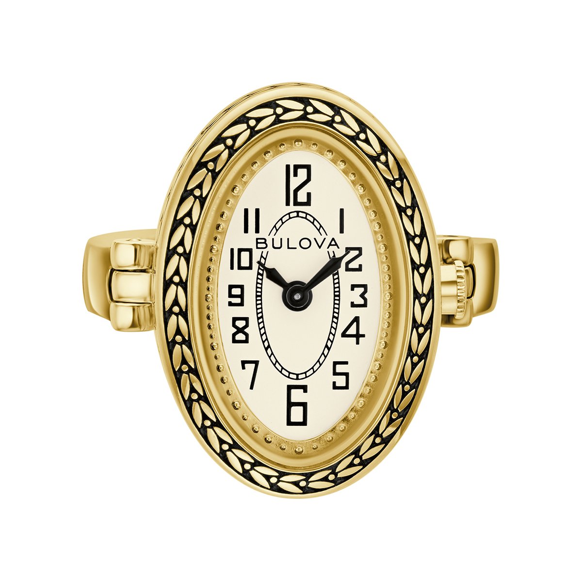 Fronansicht der Bulova Ringuhr
