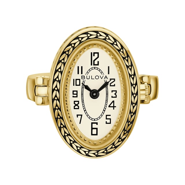 Fronansicht der Bulova Ringuhr