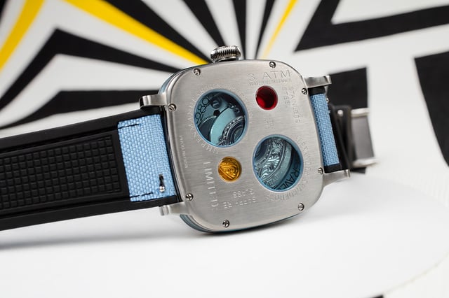 Alexander Shorokhoff Kandy Avantgarde Blue, Gehäuseboden
