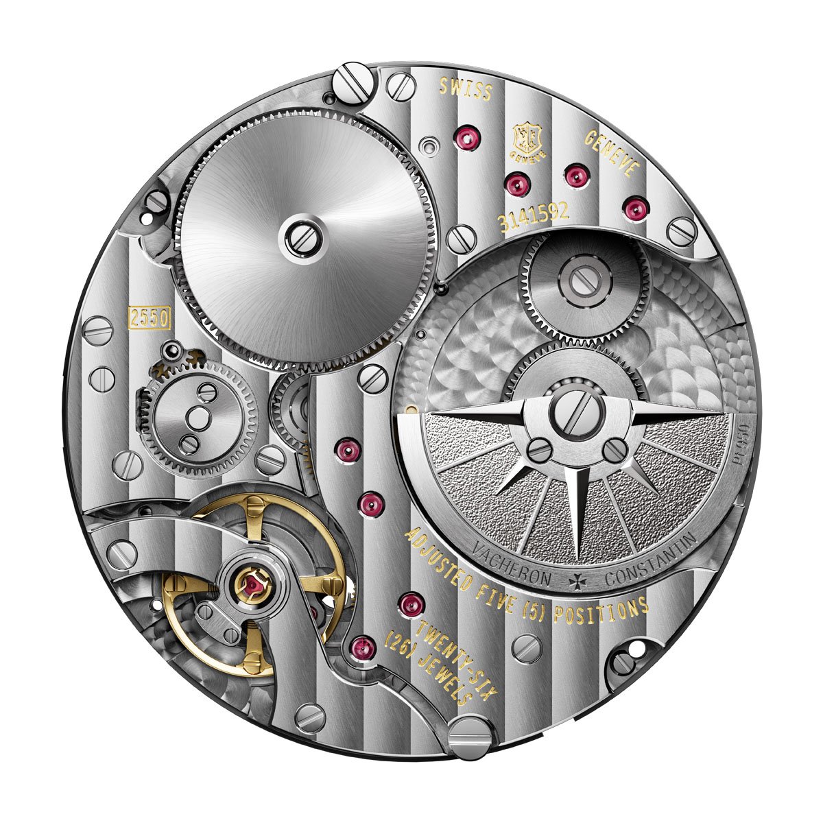 Vacheron Constantin: Kaliber 2550 Werkseite