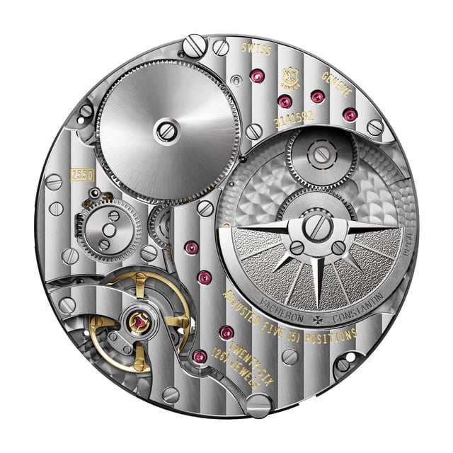 Vacheron Constantin: Kaliber 2550 Werkseite