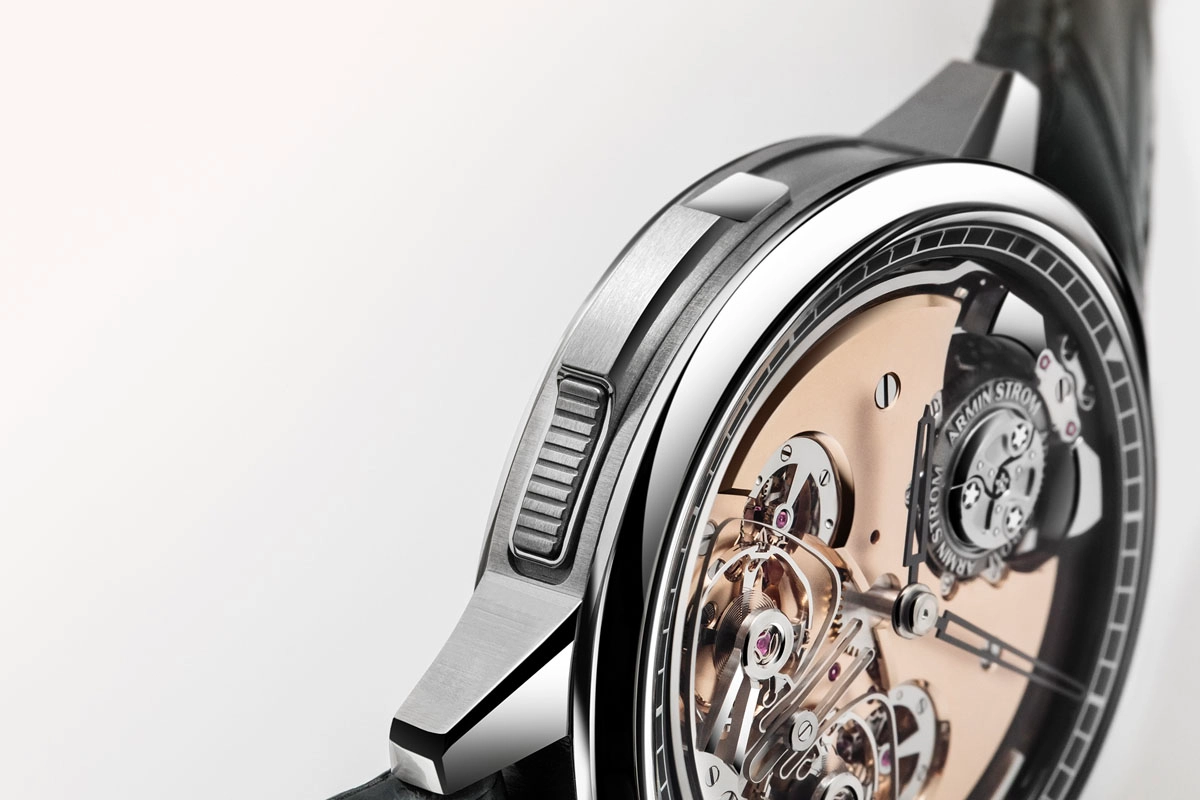 Armin Strom: Minute Repeater Resonance 12:59 Schieber