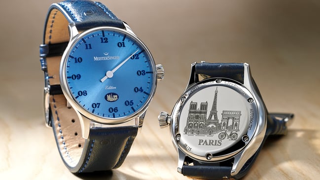 Meistersinger: City Edition 2026, Zifferblatt und Boden, Titel