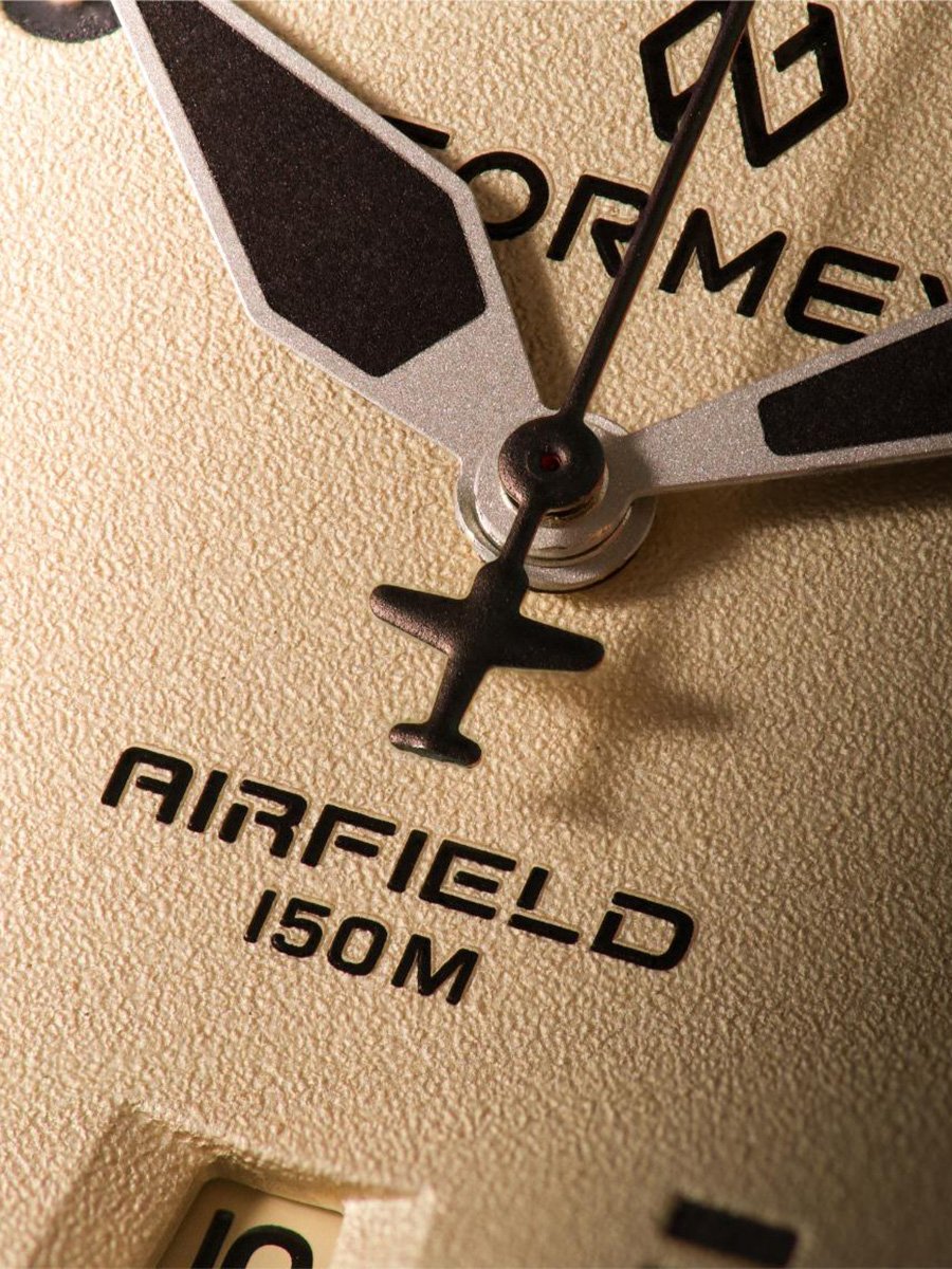 Formex AirField Desert Sand: Zifferblattdetail