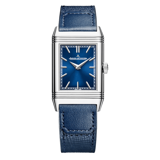 Jaeger-LeCoultre Reverso Tribute Monoface in Blau