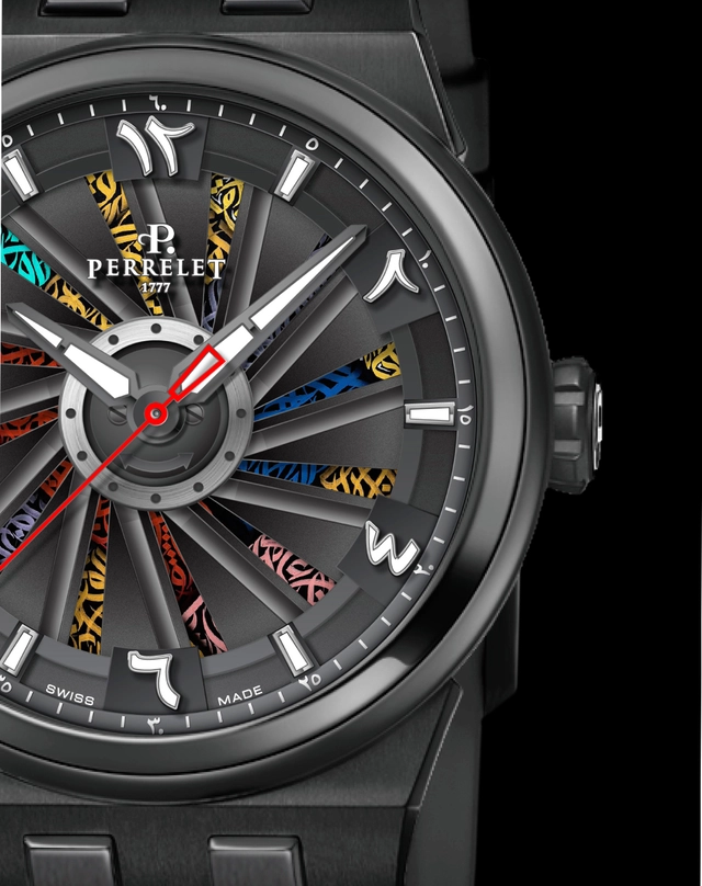 Perrelet X Diaa Allam – Turbine Limited Edition, außergewöhnliche Automatikuhr mit beweglichem Zifferblatt