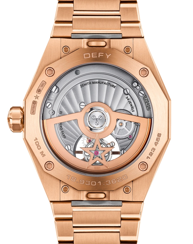 Zenith – Defy Skyline Tourbillon Rosegold, Automatikuhr mit Tourbillon aus Rosegold