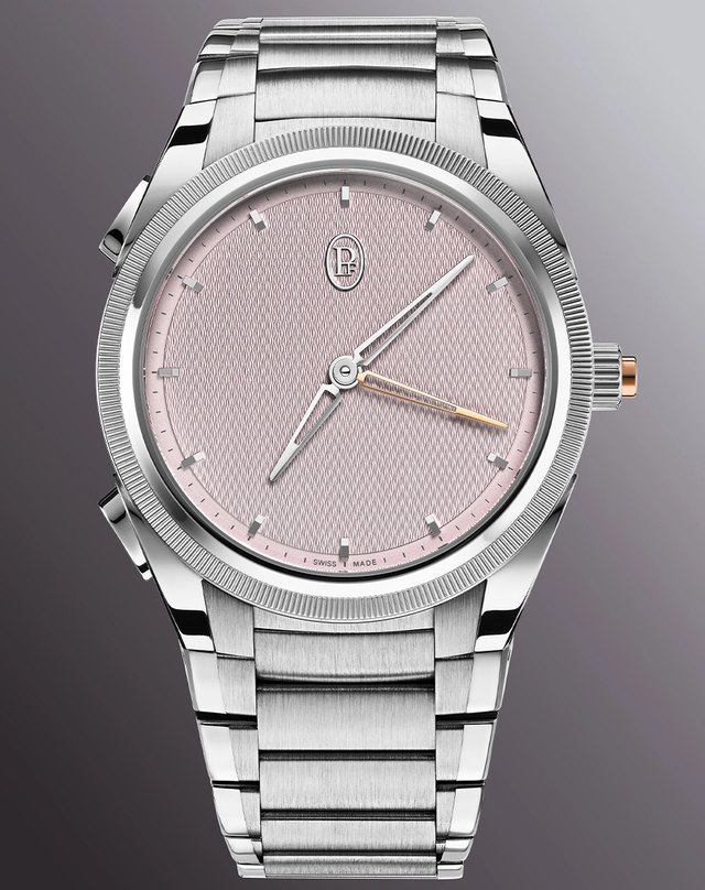 Parmigiani Fleurier – Tonda PF Minute Rattrapante Arctic Rose, Luxusuhr mit utomatik-Manufakturkaliber