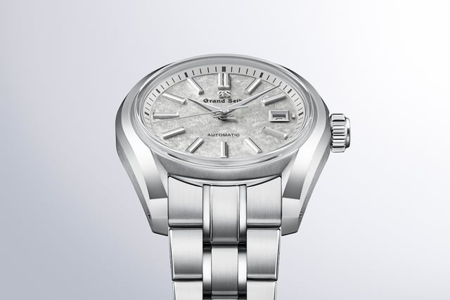 Armband und Zifferblatt der Grand Seiko STGK033