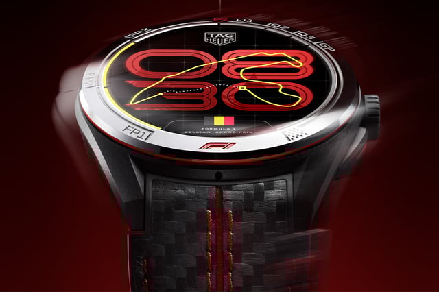 TAG Heuer – Connected Calibre E5 45 mm x Formula 1, Smartwatch im Rennsport-Stil