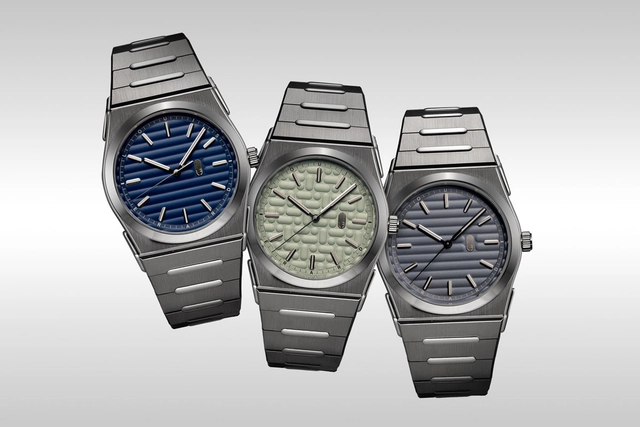 Louis Erard: 2340, alle drei Modelle