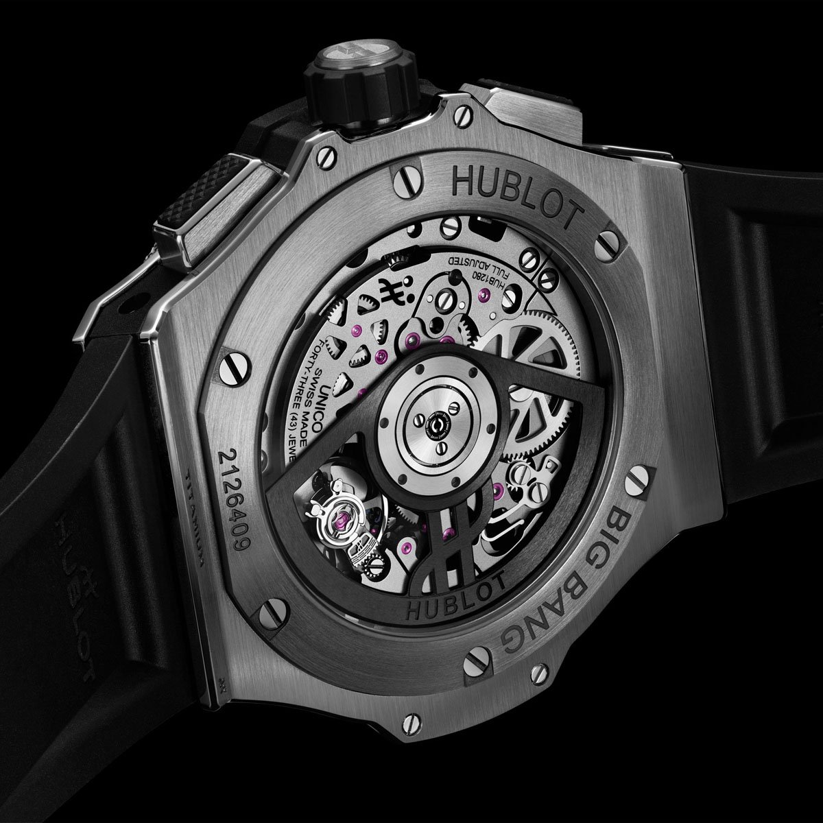 Hublot: Big Bang Original Unico Titanium Ceramic Boden