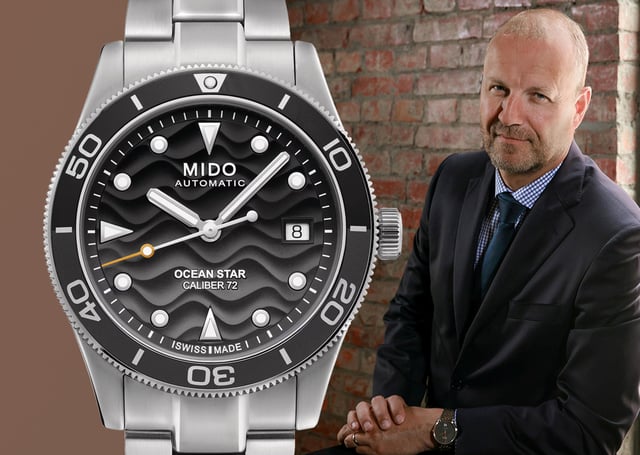 Mido Ocean Star 39, Mido CEO Franz Linder