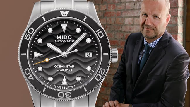 Mido Ocean Star 39, Mido CEO Franz Linder