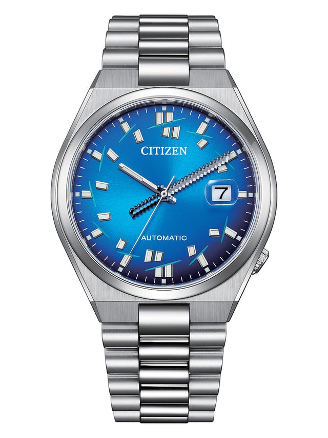 Citizen Tsuyosa x seconde/seconde/, Ref. NJ0157-81L, Frontansicht Uhr