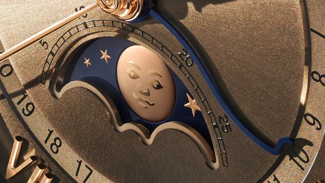 Blancpain Villeret Phase de lune 40 mm Close-up Mondphase