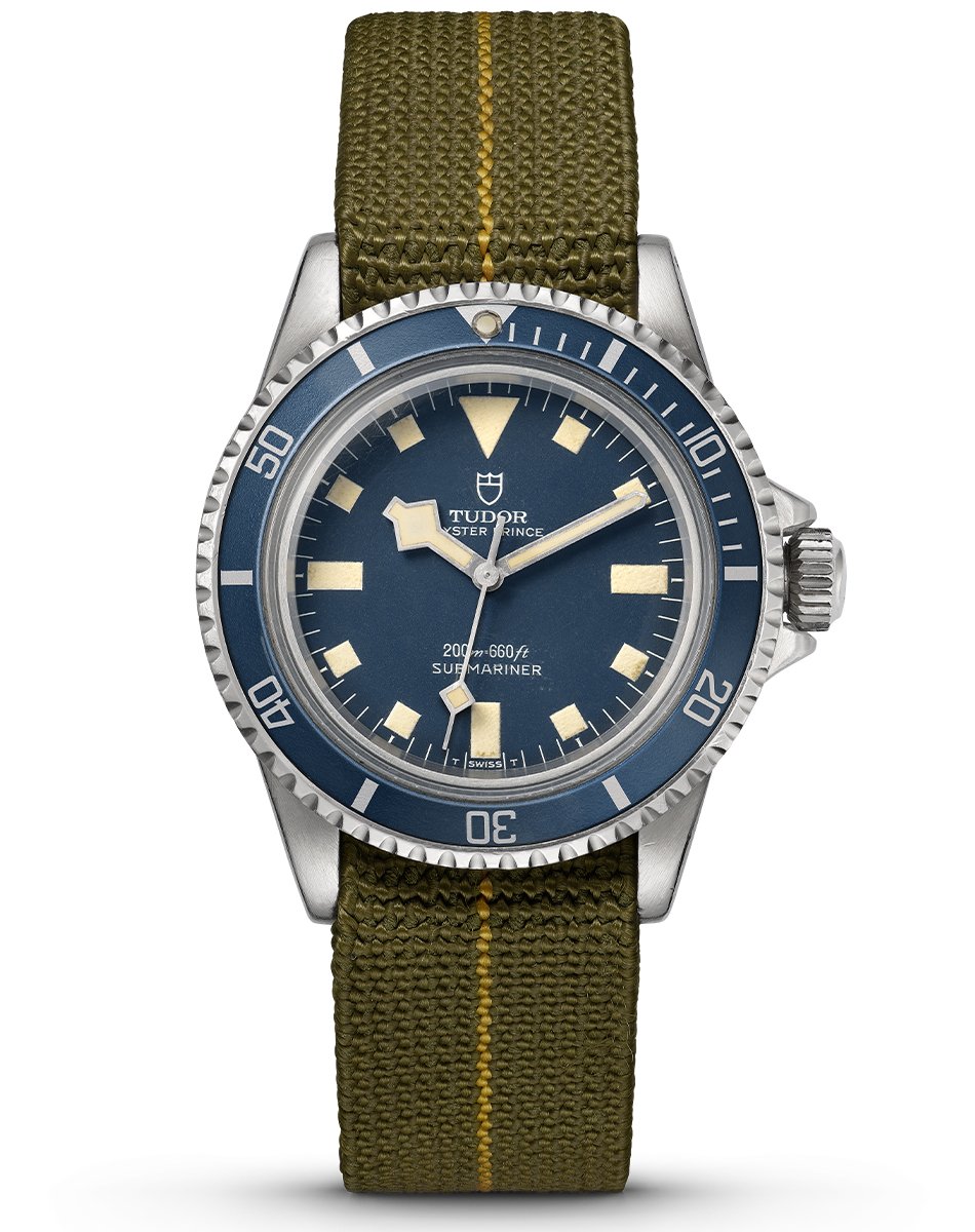 Vintage Tudor Submariner, Taucheruhr mit Automatikwerk