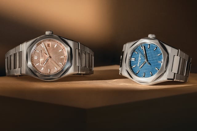 Girard-Perregaux – Laureato Fifty, Stahlsportuhr mit Manufakturkaliber und aufwendig gearbeitetem Zifferblatt