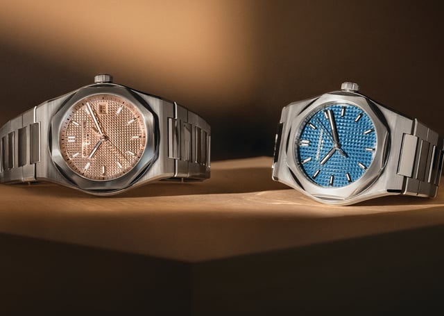 Girard-Perregaux – Laureato Fifty, Stahlsportuhr mit Manufakturkaliber und aufwendig gearbeitetem Zifferblatt
