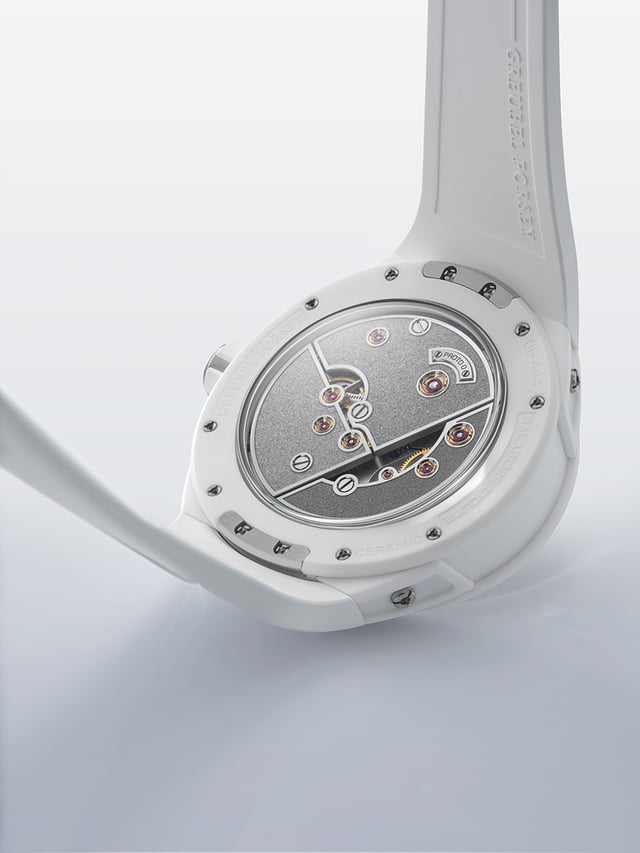 Greubel Forsey: Balancier Convexe S, Keramik, Boden