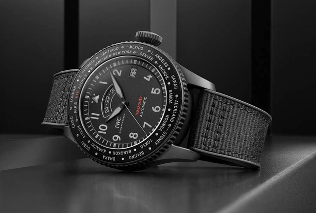 IWC: Pilot’s Watch Timezoner Top Gun Ceratanium