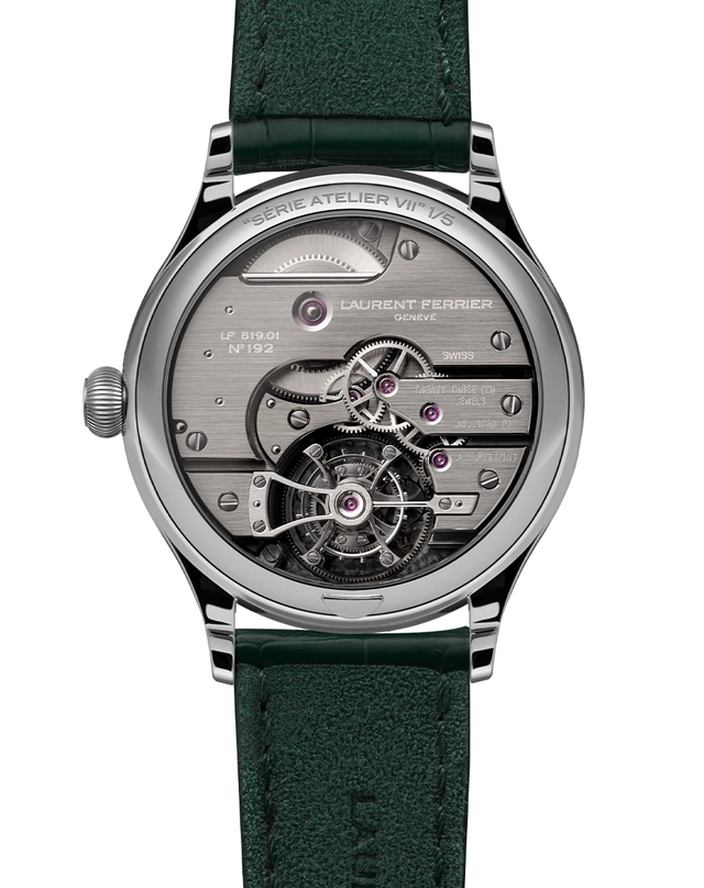Laurent Ferrier – Classic Tourbillon Teal, Platinuhr mit Tourbillon