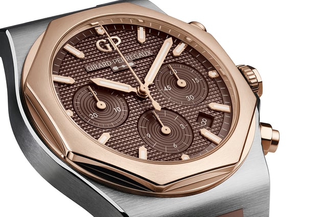Girard-Perregaux Laureato Chronograph, Close-up