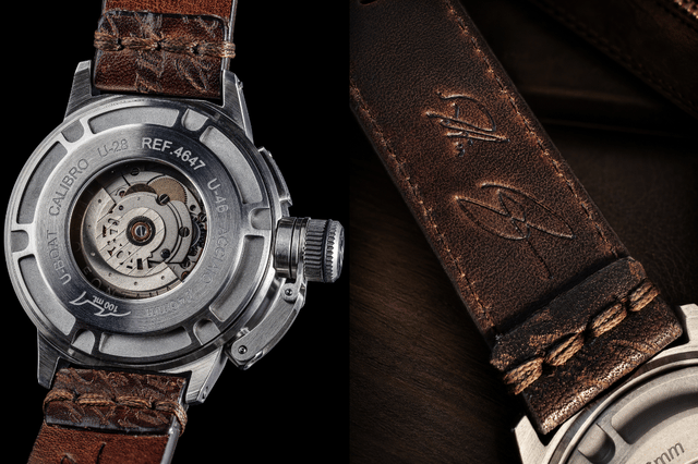 Rückseite und armband der U-Boat U46 TreQuarti4-3Corretto