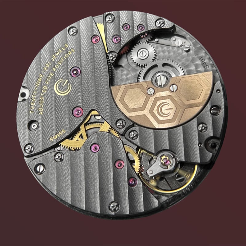 Gerald Charles Masterlink Gem Set Stone dial: Manufakturkaliber GCA 1000