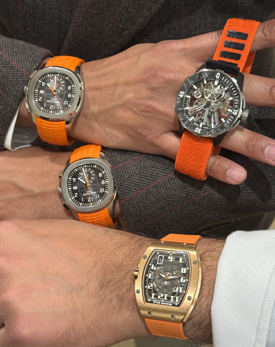 Patek Philippe, Ulysse Nardin und Richard Mille, Luxusuhren