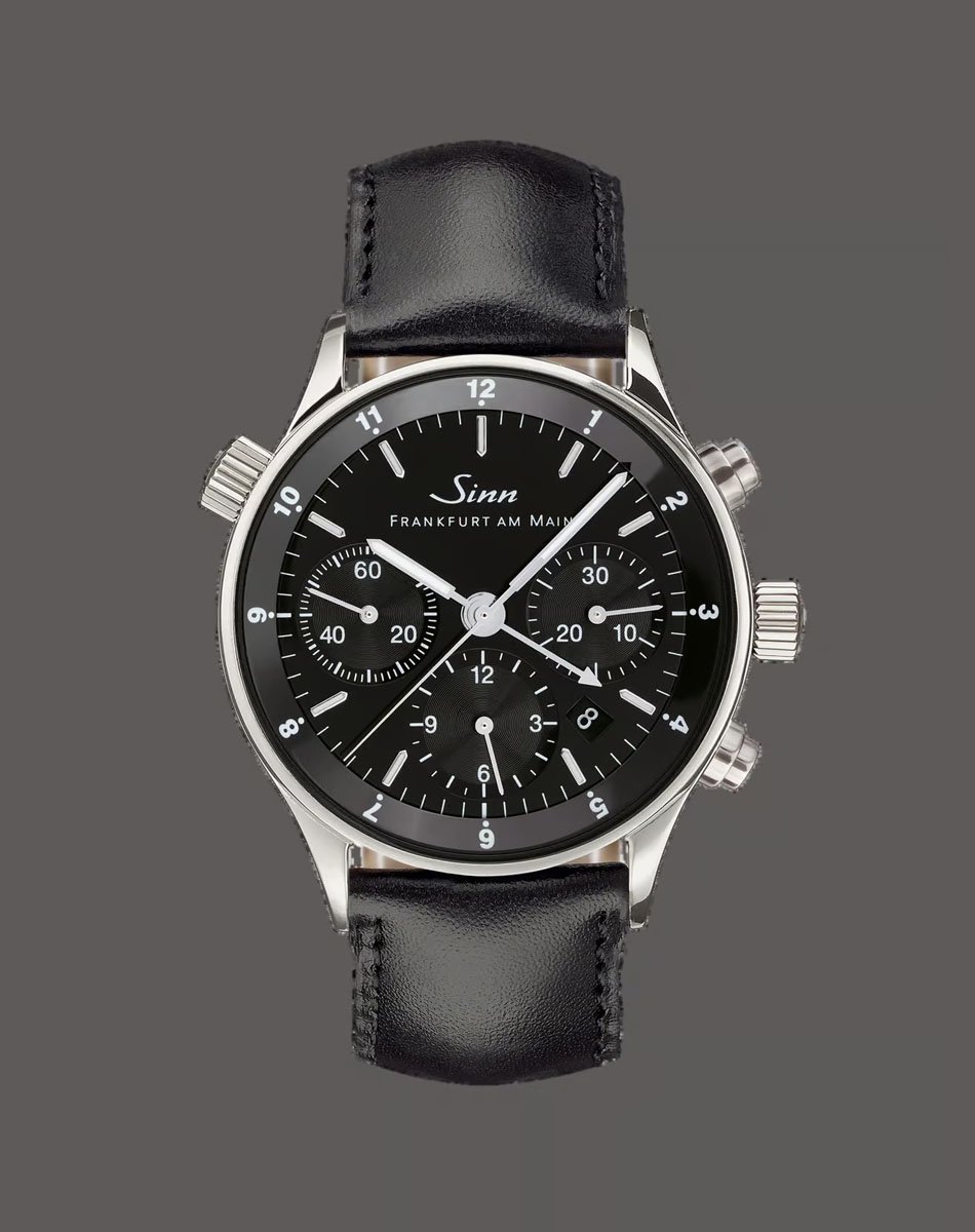 Sinn: Frankfurter Finanzplatzuhr 6000 schwarz