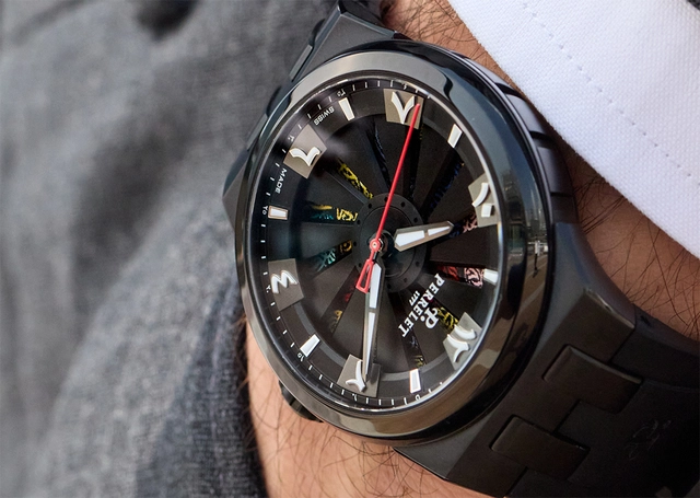 Perrelet X Diaa Allam – Turbine Limited Edition, außergewöhnliche Automatikuhr mit beweglichem Zifferblatt