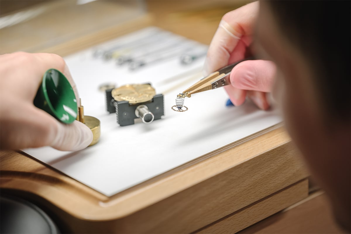 Carsten Beier, Feinmechanik einer Luxusuhr